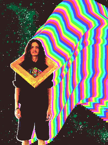 Cosmic Wizzard, 2023, digital